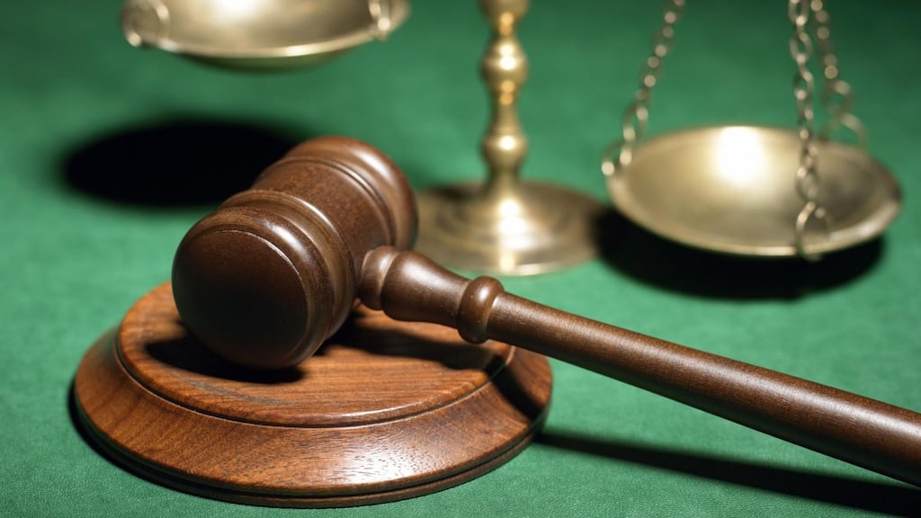 The two men are charged with membership of an unlawful organisation