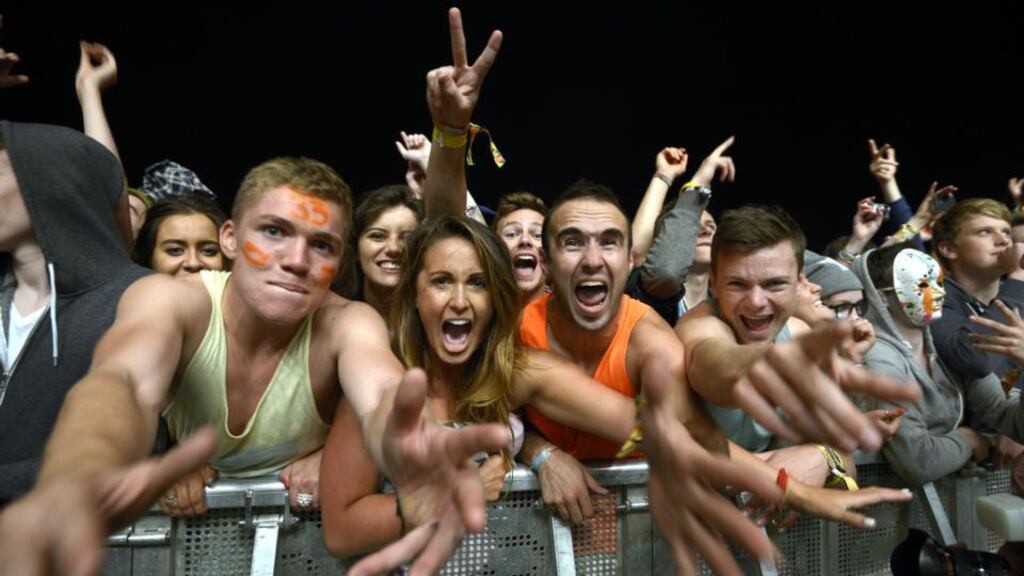 Electric Picnic 2014: see you up the front. Photograph: Brenda Fitzsimons