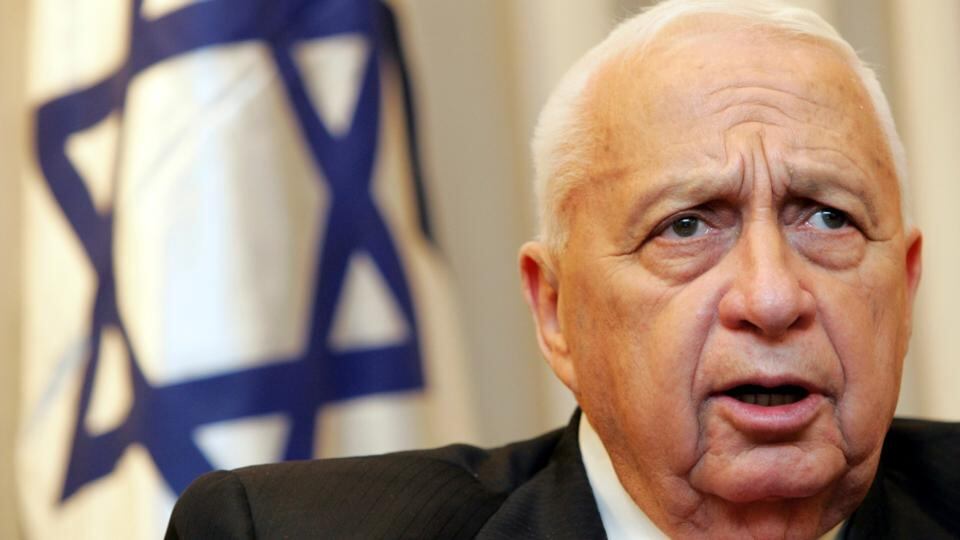 Former Israeli prime minister Ariel Sharon has died after being in a coma for eight years.  Photograph: David Furst/Files/Reuters