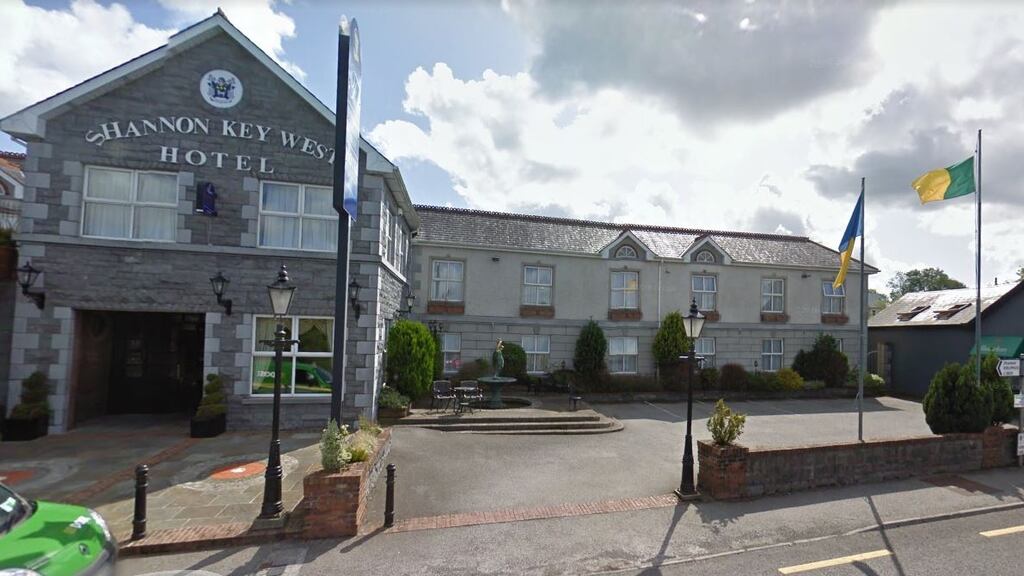 The 39-room Shannon Key West Hotel in Rooskey, near the border between Leitrim and Roscommon, is the subject of proceedings between Paradub Ltd, which wants to develop it as tourist hotel, and businessman James Kiernan, owner of the property. Image: Google Street View