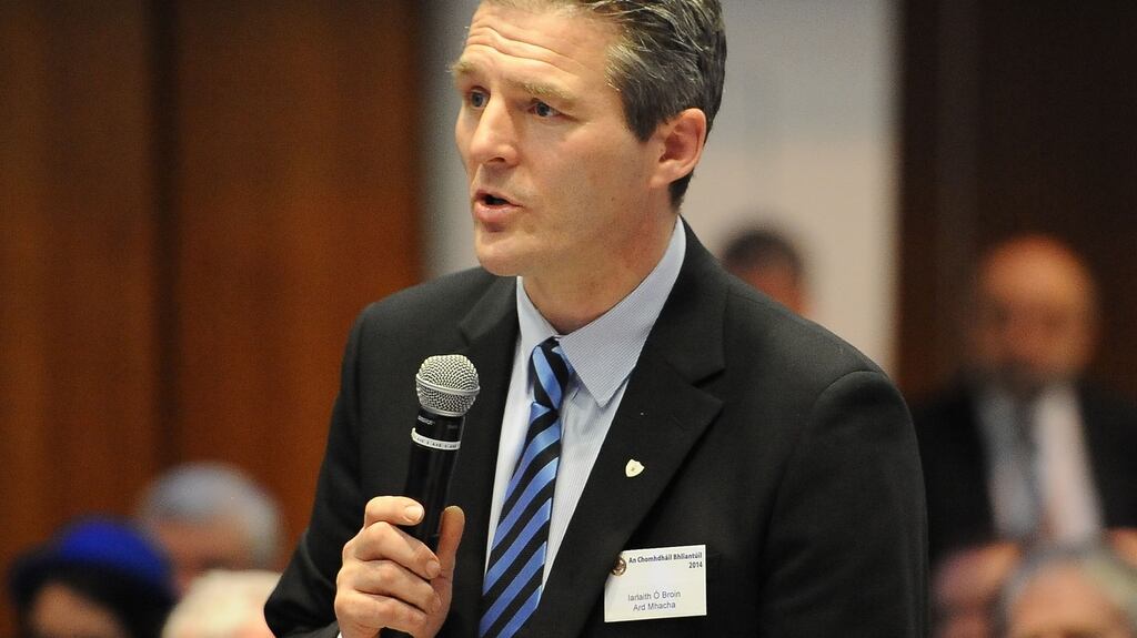 Former Armagh footballer Jarlath Burns: ‘We try to get people to take risks, and take them out of their comfort zone and into a new place’