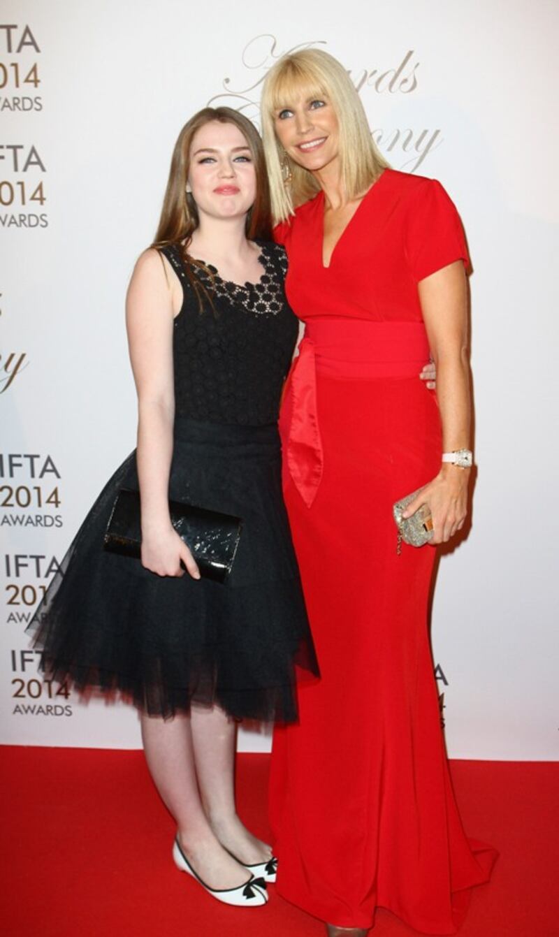 Yvonne and Missy Keating. Missy in John Rocha Photograph Getty Images
