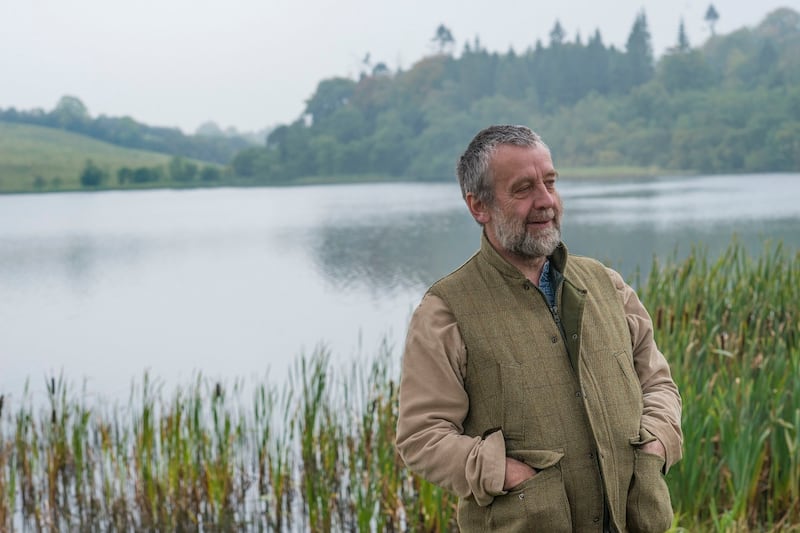 Author Michael Harding at the Tyrone Guthrie Centre, Annaghmakerrig, Co Monaghan. Photograph: Brenda Fitzsimons
