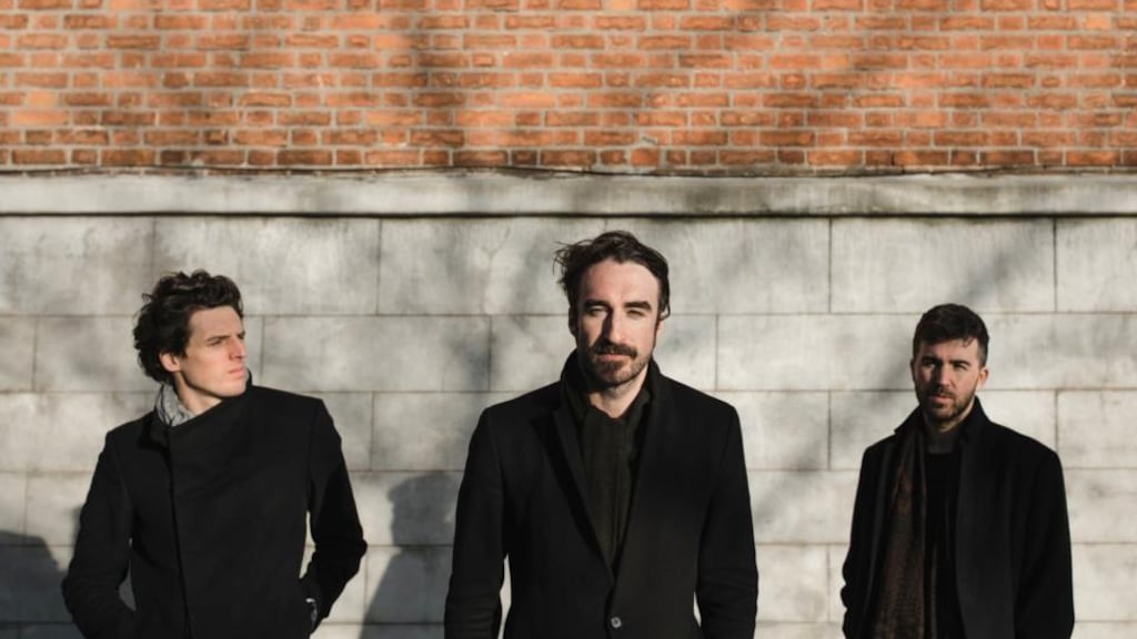 Going viral: The Coronas’ Conor Egan, Danny O’Reilly and Graham Knox