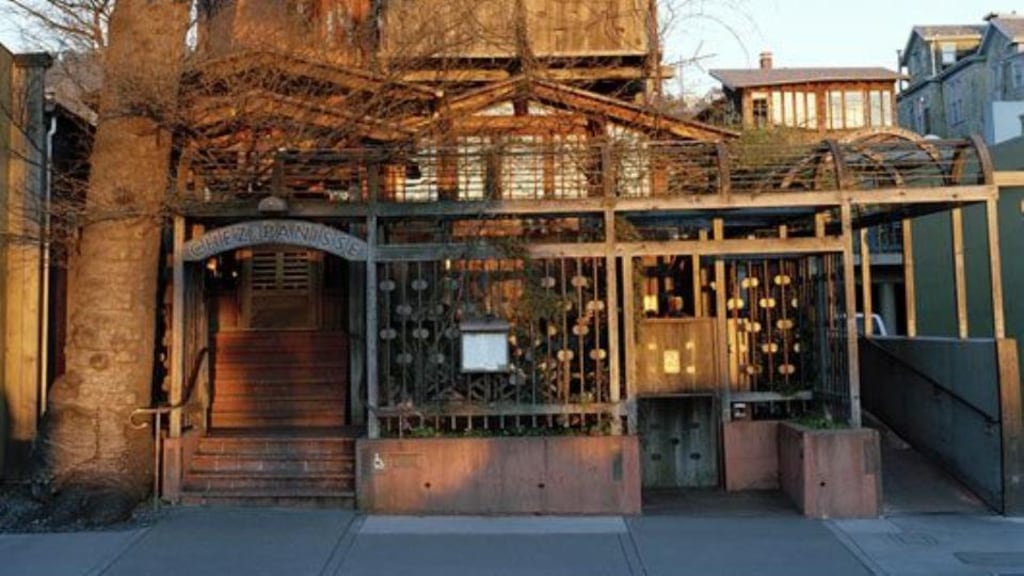 The arts and crafts house on Shattuck Avenue where Alice Waters opened Chez Panisse in 1971 looks like a cross between a music box Swiss chalet and a Shinto temple