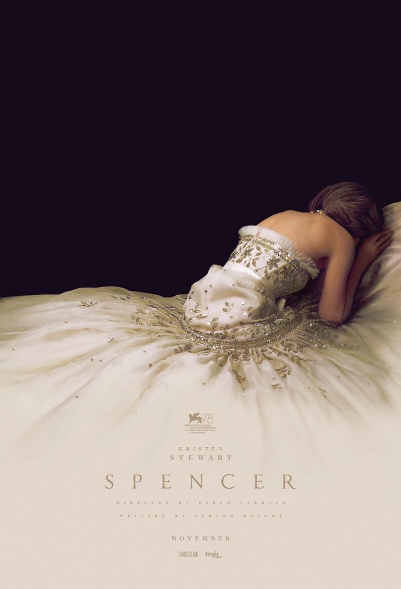 Spencer, starring Kristen Stewart, focuses on the weekend Princess Diana decided to end her marriage to Prince Charles. Photograph: Topic Studios/PA Wire