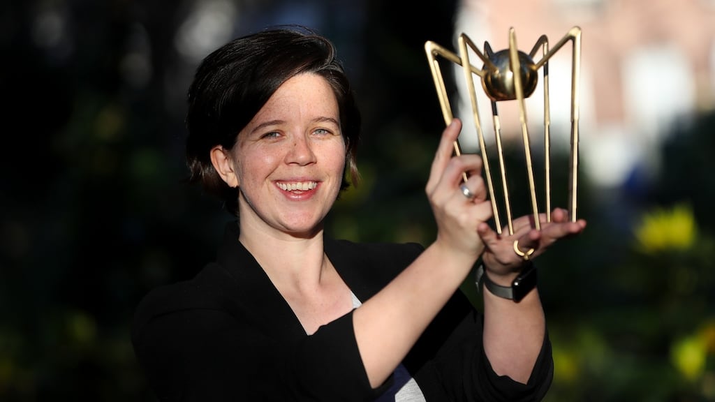 Eir Spider “Internet Hero” award winner Jules Coleman, founder of Hassle.com. Photograph: MaxwellPhotography.ie