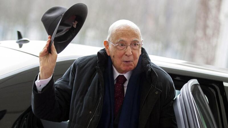 The re-election of Giorgio Napolitano as president of Italy came at the end of three days of a bungled election which had seen two Democratic Party candidates, Franco Marini and Romano Prodi, rejected by the joint sitting of both houses. Photograph: AP Photo/Markus Schreiber