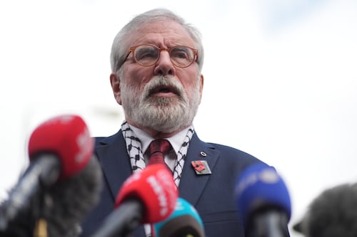 Gerry Adams to take legal action against Britain’s block on internment compensation payout