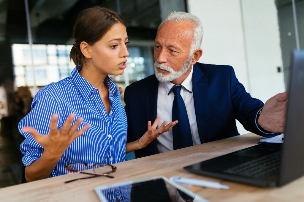 Managers who leave employees to their own devices on a project only to intervene at a late stage can expect to meet resistance. Photograph: iStock