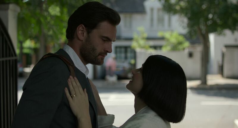 Tom Bateman as David and Ali Hewson as Adele in Behind Her Eyes. Photograph: Netflix