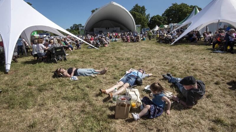 Festival feeling at Bloom in Phoenix Park in 2016. Photograph: Brenda Fitzsimons