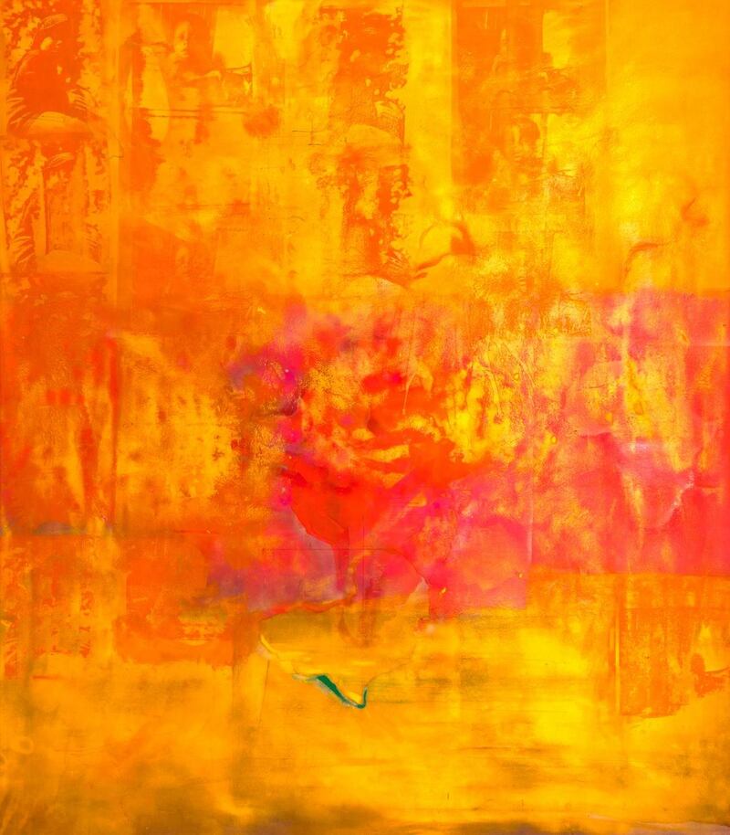 Middle Passage (1970) by Frank Bowling. Courtesy the Artist, copyright VG Bild-Kunst, Bonn