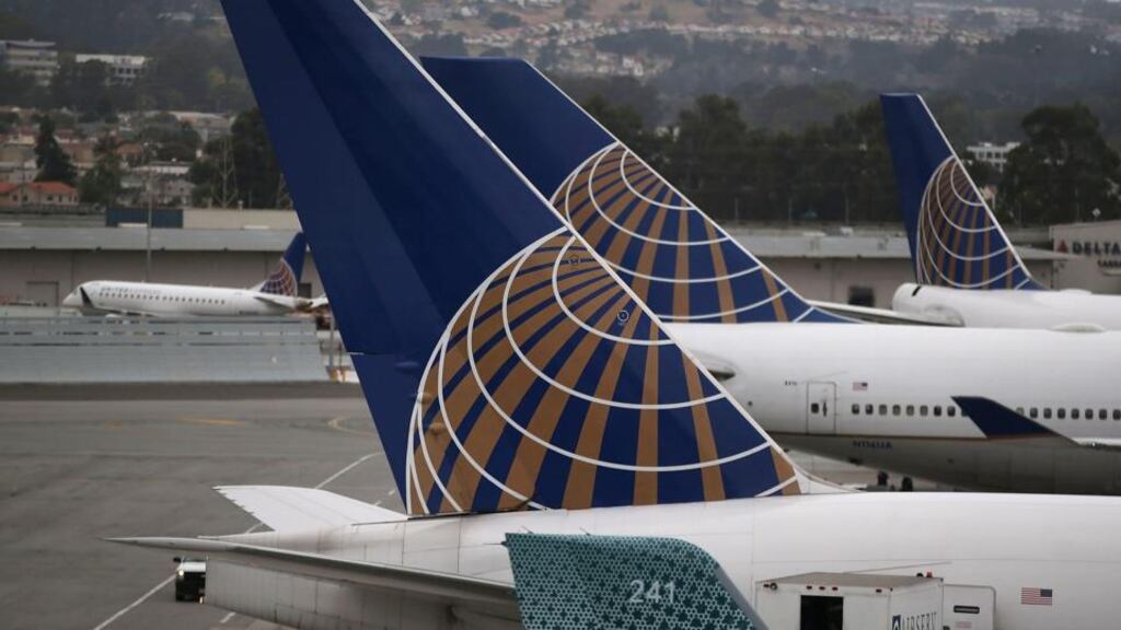 United Airlines recently joined the  list of companies offering hackers incentives to report bugs privately. Photograph: Justin Sullivan/Getty Images