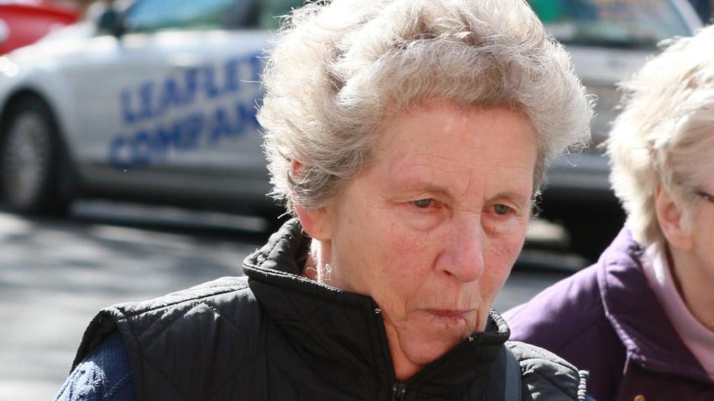 Elizabeth Lavin, of Calverstown, Kilcullen, Kildare, arriving at the Four Courts for her High Court action for damages. Photograph: Courts Collins