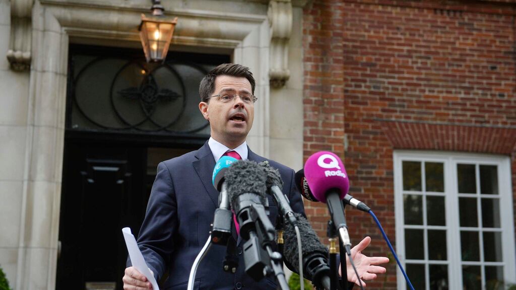 Northern Ireland Secretary James Brokenshire said it is highly unlikely a new executive could be formed in time to pass a budget by the end of November. Photograoh Mark Marlow/PA Wire