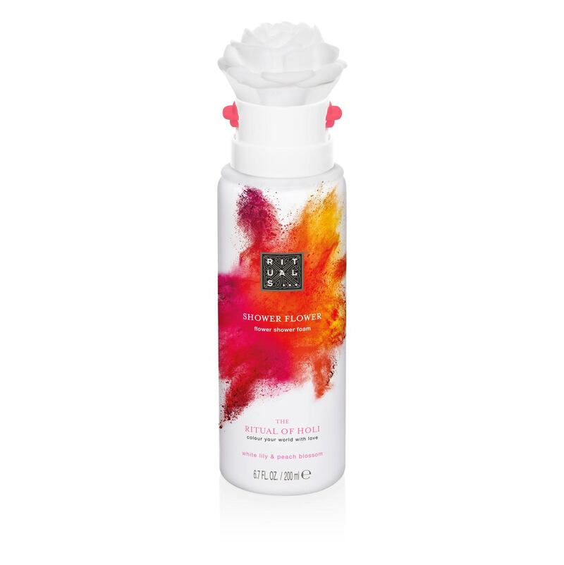 For teenagers: Rituals Ritual of Holi Shower Flower Foam