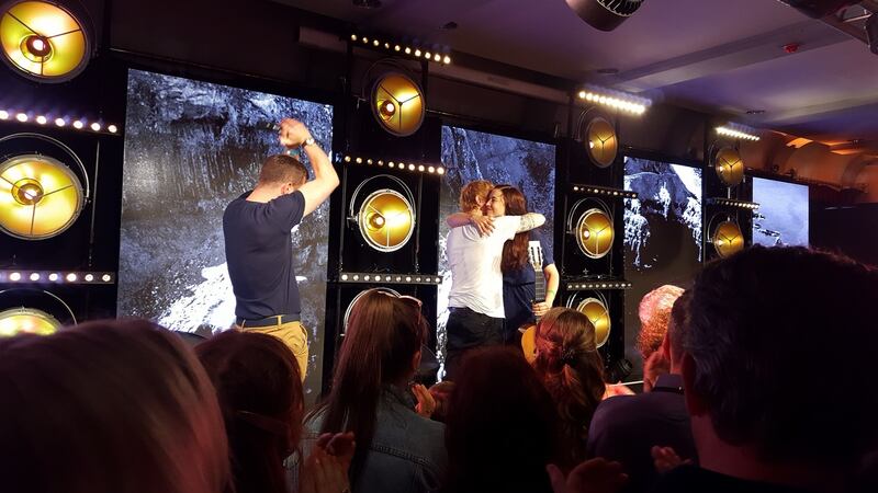 Lisa Hannigan was among the artists Ed Sheeran invited on stage to play with him.