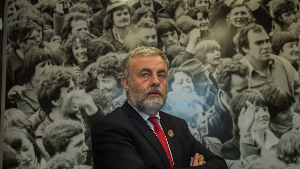Siptu president Jack O’Connor is to step down in the weeks ahead after 14 years in the post. Photograph: Brenda Fitzsimons/The Irish Times.