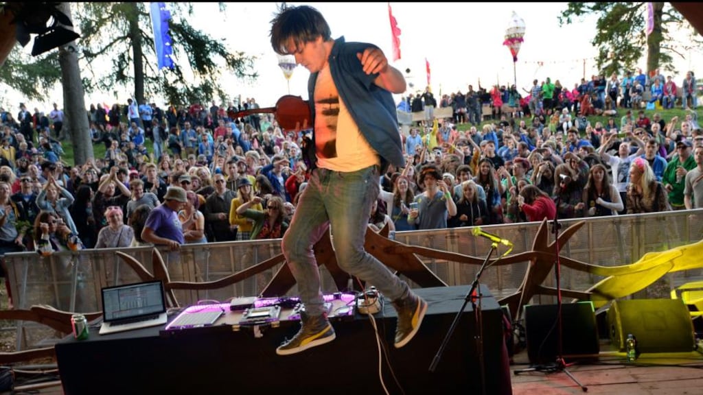 Daithi at Body and Soul during the Electric Picnic Festival at Stadbally. Photograph: Brenda Fitzsimons/The Irish Times