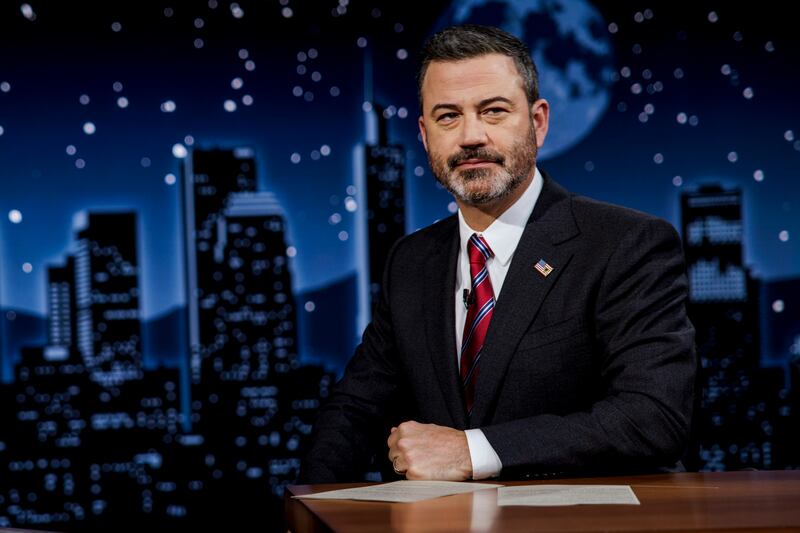 It was reported on Thursday night that both ABC and its owner, Disney, were 'hopeful' that Kimmel will return to the air. Photograph: Samuel Corum/The New York Times