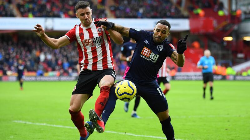 Enda Stevens has been a key part of Sheffield United’s impressive season. Photograph: Clive Mason/Getty