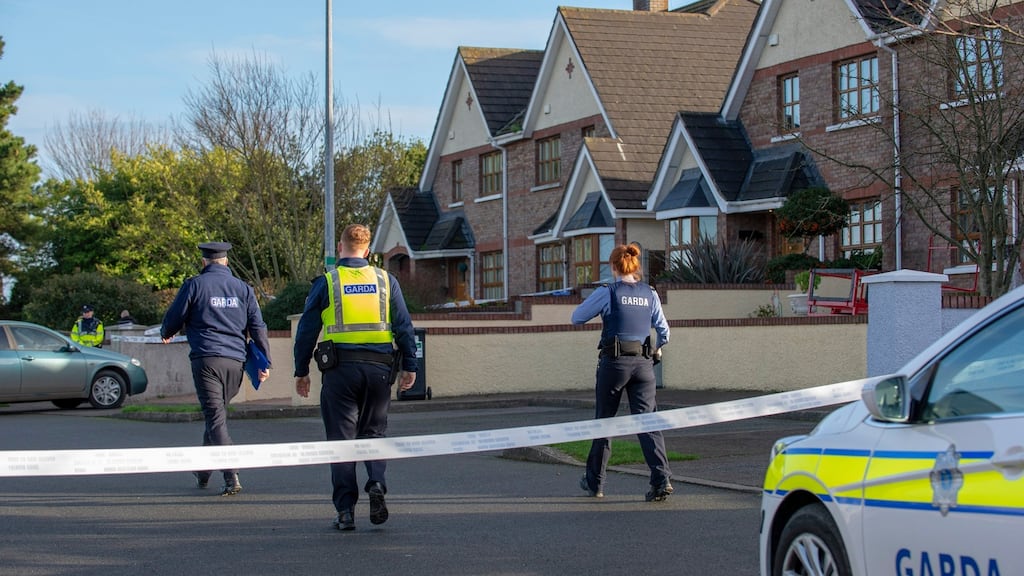 The scene in Ardee, Co Louth, where the woman’s body was found. Photograph: Ciara Wilkinson