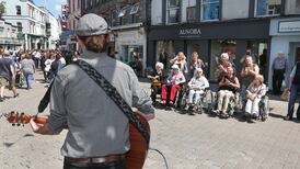 Street performers hold ‘busk-in’ in Galway to protest against bylaws