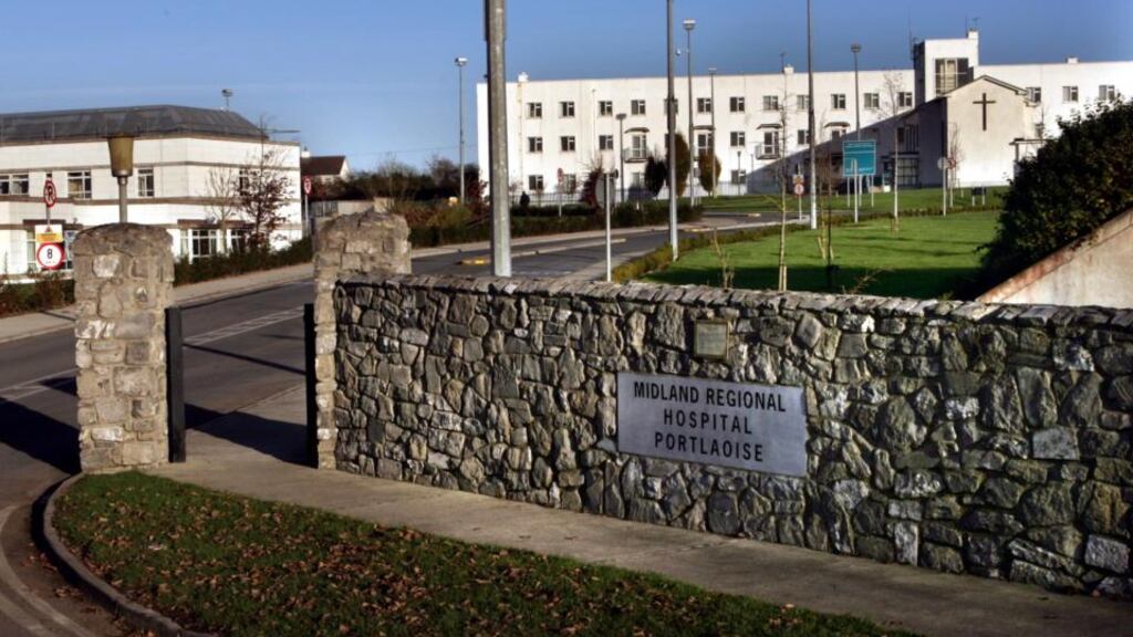 Midland Regional Hospital, Portlaoise: neither resourced nor equipped to safely deliver Model-3 level of clinical services. Photograph: Matt Kavanagh