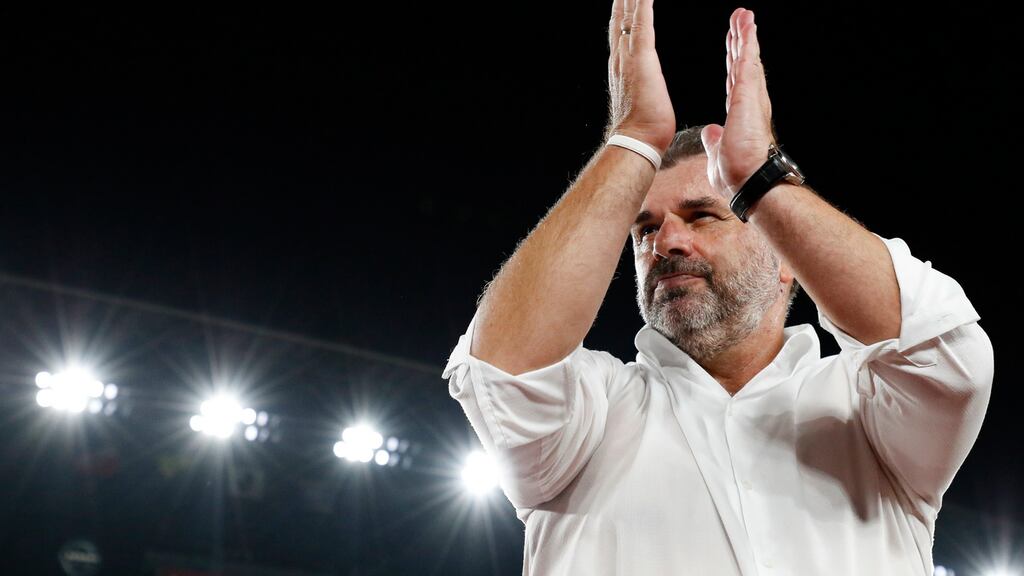 New Celtic boss Ange Postecoglou faces FC Midtjylland in his first competitive game in charge. Photograph: Yokohama F Marinos/PA