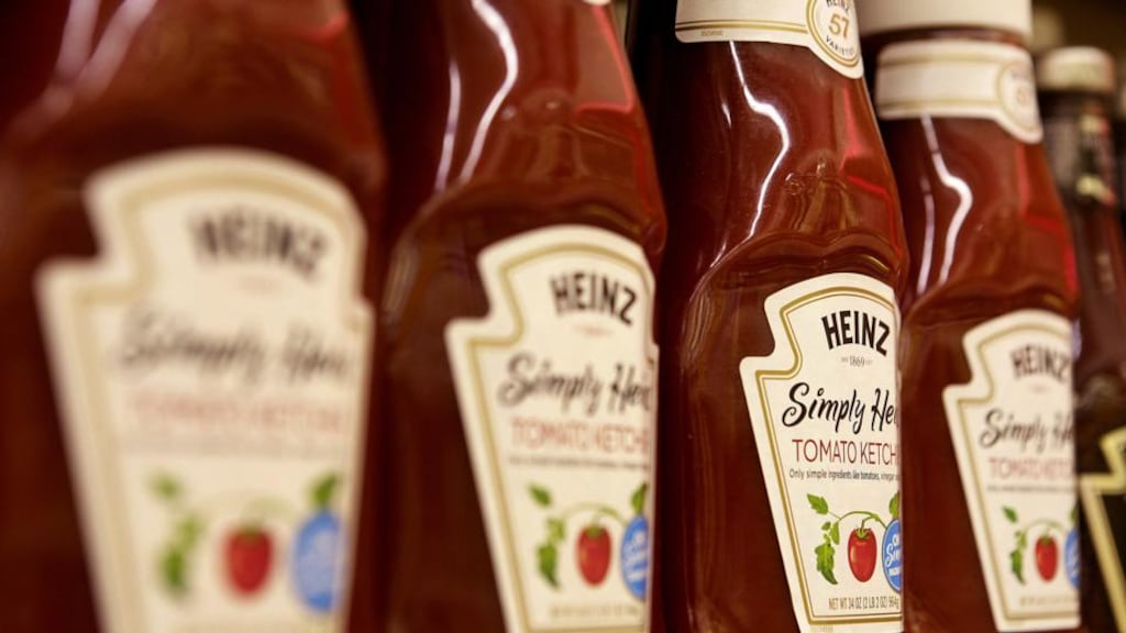 There were fears for jobs at HJ Heinz’s Irish operations as the company announced it was considering up to 248 job cuts across the UK and Ireland. Photograph: Kevin Lorenzi/Bloomberg