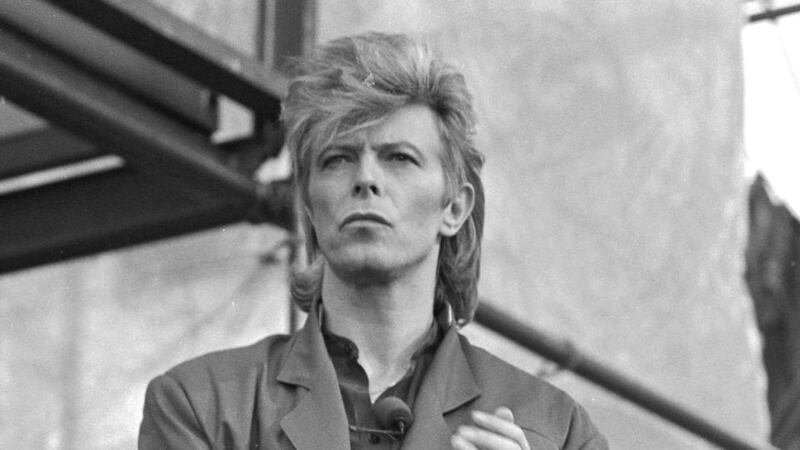 David Bowie at Slane Castle on July 13th, 1987. Photograph: Dermot O’Shea / The Irish Times