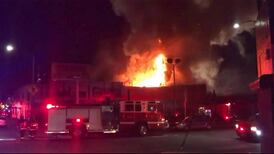 At least nine dead after fire at party in Californian warehouse