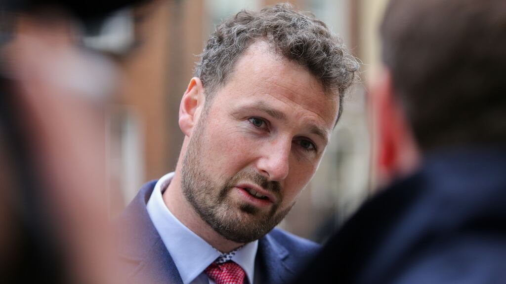 Dr Andrew O’Regan from Medical Alliance for the Eighth. Photograph: Collins