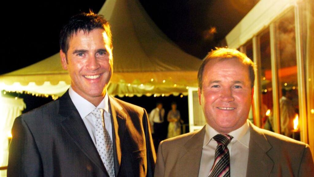 Michael and John Taggart: former housebuilding tycoons who are engaged  in a multi-million pound legal battle with Ulster Bank.