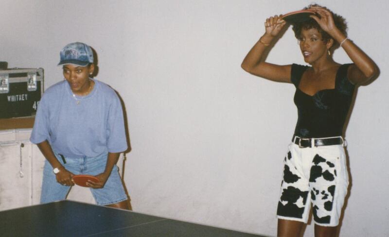 Robyn Crawford with Whitney Houston: ‘If her record company found out, she said, they’d use it against us.’ Photograph courtesy of Robyn Crawford