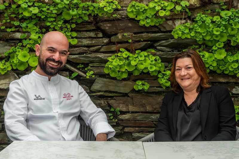 Ahmet Dede and Maria Archer, co-owners of Dede restaurant in Baltimore, Co Cork. Photograph: Andy Gibson