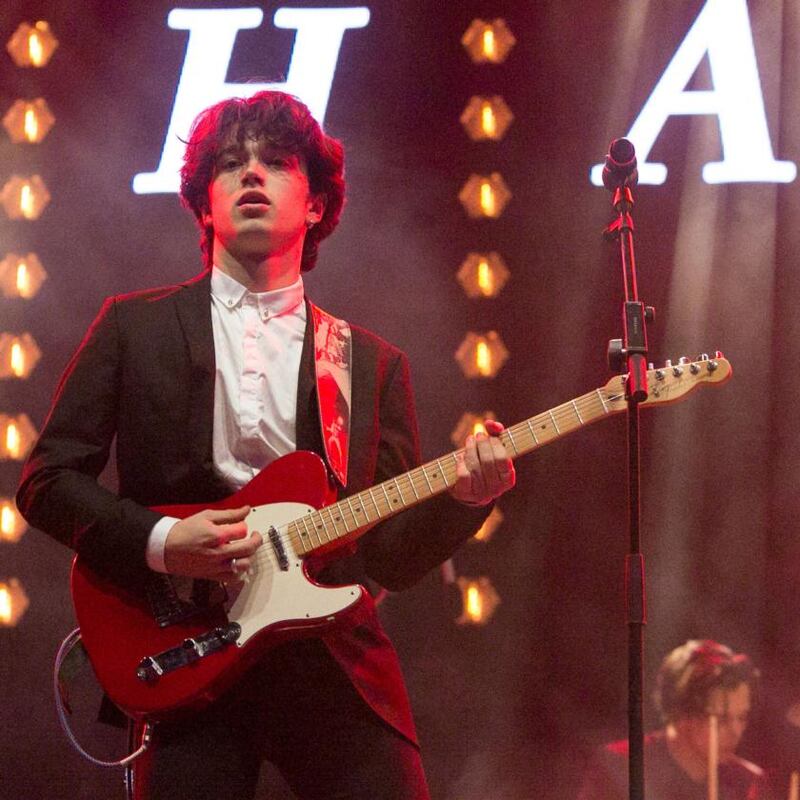 Eli Hewson of Inhaler. Photograph: Gareth Chaney/Collins