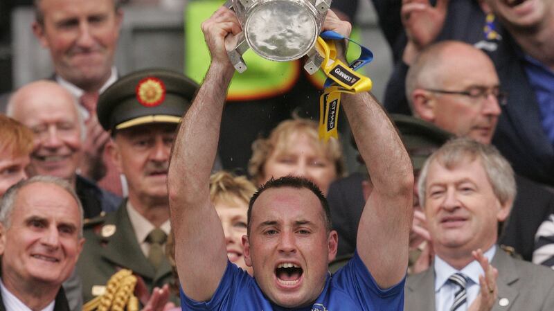 In 2010, Eoin Kelly, captain of Tipperary lifted the Liam McCarthy Cup in the All Ireland Hurling Final after his side’s victory over Kilkenny. Photograph: Alan Betson/THE IRISH TIMES