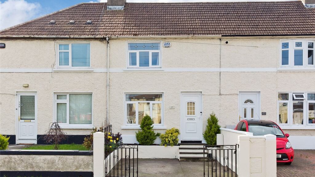 This two-bedroom mid-terrace house in Kimmage was fully renovated in 2013.