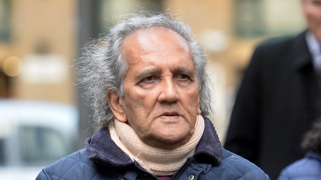 A file photo of Maoist cult leader Aravindan Balakrishnan, who has been found guilty of a string of sex assaults, cruelty to a child and false imprisonment following a trial at London’s Southwark Crown Court. Photograph: Hannah McKay/PA Wire.
