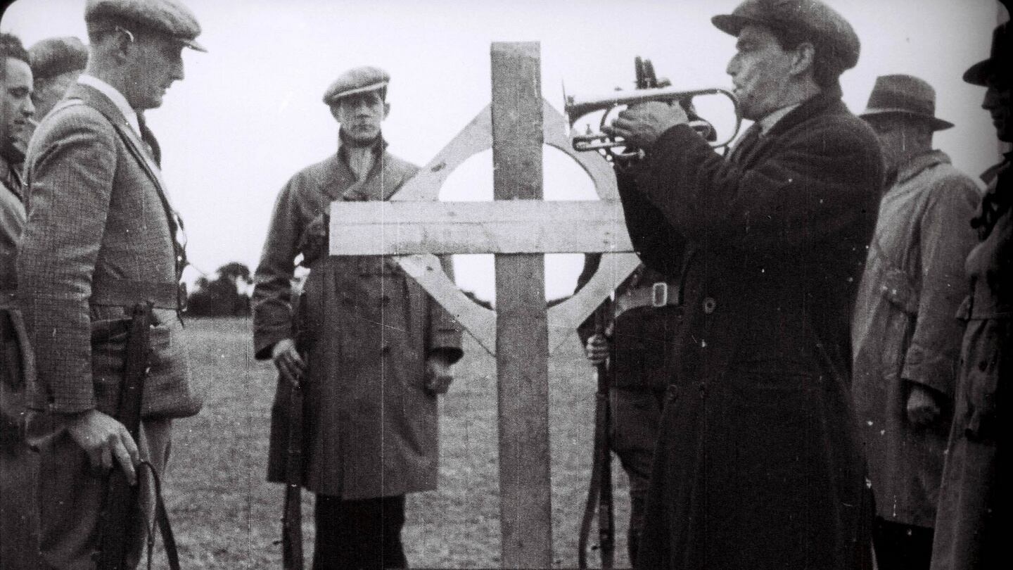 A still from The Dawn (1936). Photograph off original film: Michelle Cooper Galvin