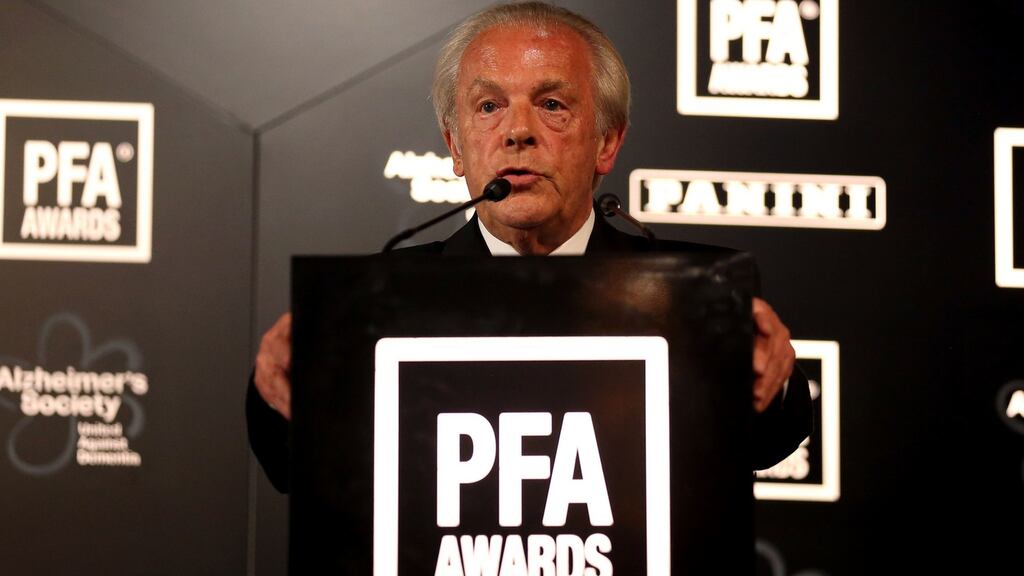 PFA chief executive Gordon Taylor has said he won’t take a wage cut as current debate with clubs continues. Photo: Steven Paston/PA Wire
