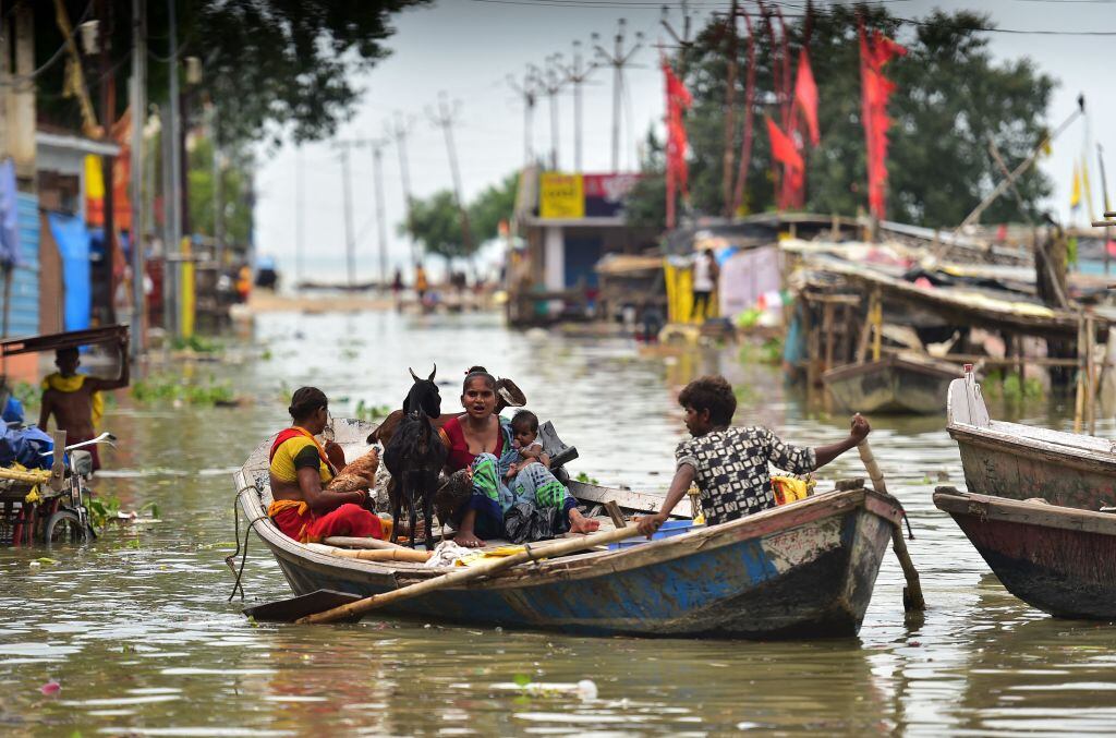 Earlier this month the federal weather office had predicted that India was likely to receive an average amount of rain in August and September. Photograph: Sanjay Kanojia via Getty Images