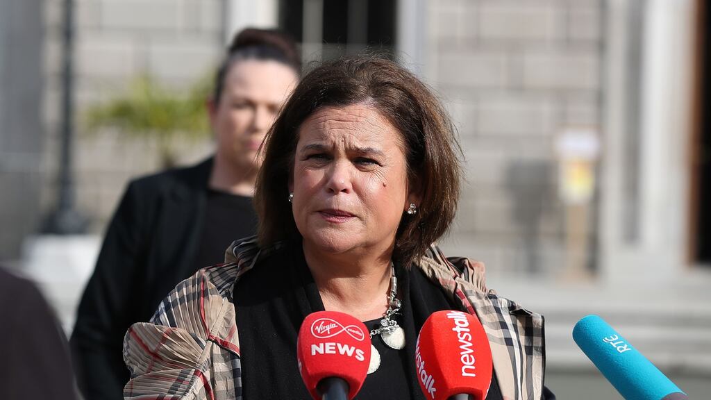 Mary Lou McDonald: 'If anything, this crisis has shown exactly why we need a government for change'. File photograph: Nick Bradshaw
