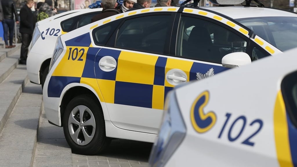 Ukrainian police opened fire on fellow officers when an undercover operation went disastrously wrong