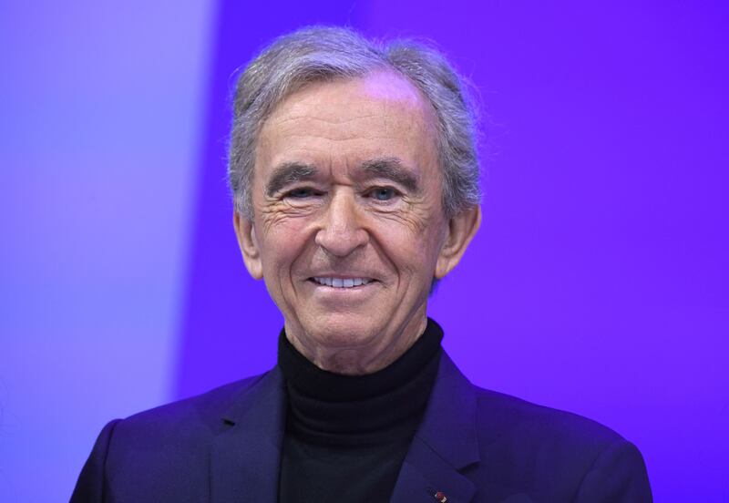 LVMH chairman and chief executive Bernard Arnault. Photograph: Eric Piermont/AFP
