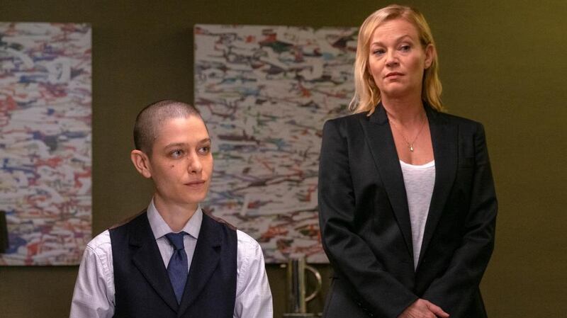 Billions: Asia Kate Dillon as Taylor is a masterstroke. Photograph: Jeff Neumann/Showtime
