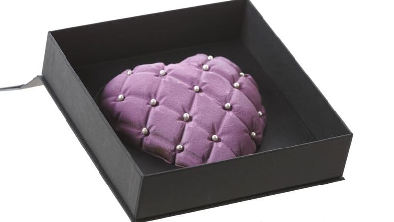 Chocolate heart from Cocoa Atelier, €15.95