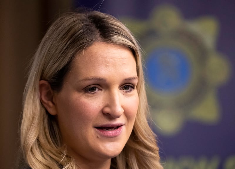 Helen McEntee was Minister of State for Older Persons at the Department of Health in 2017 when the litigation strategy to defend legal claims for nursing home charges at private homes was continued, following what a department called a "high-level strategy review". Photograph: Colin Keegan/Collins